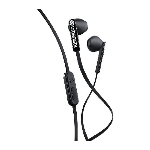 Urbanista San Francisco Auricolare Cablato In-ear Musica e Chiamate USB tipo-C Nero Urbanista Auricolari con Cavo, Auricolari USB C Senza Grovigli Ges