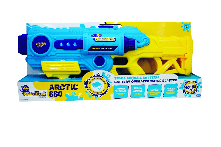 SplashMatic PISTOLA AD ACQUA SPLASHMATIC ARCTIC 880 A BATTERIA
