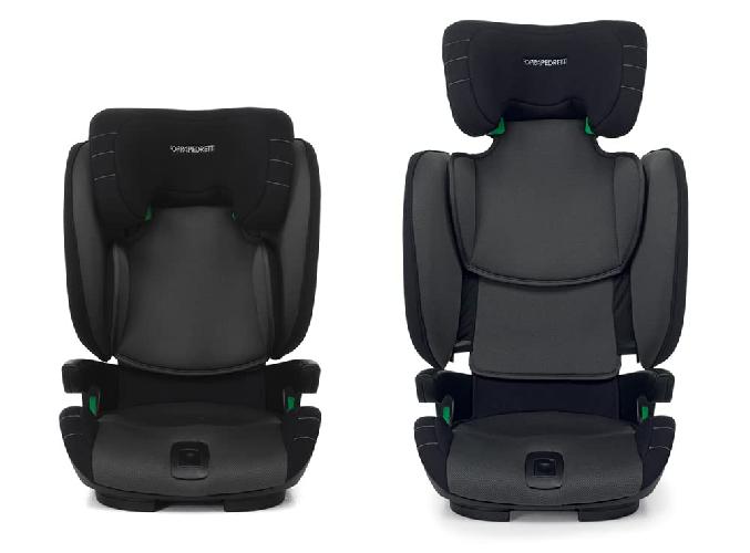 Foppapedretti Skill I-Size Seggiolino Auto per Bambini con Altezza da 100 a 150cm da 3 a 12 Anni Circa Grigio