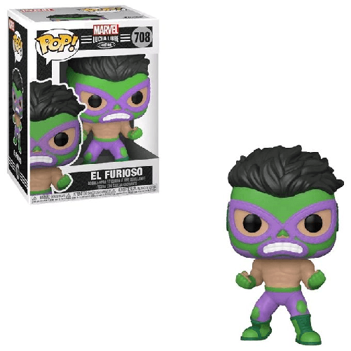Funko Pop! Marvel Lucha Hulk El Furioso 708