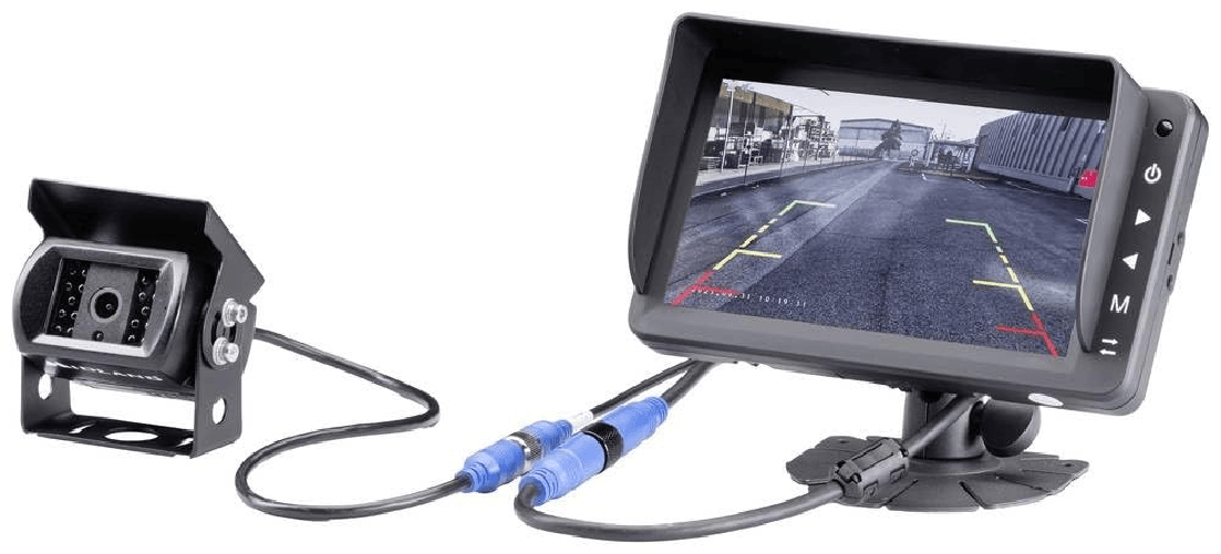 Midland Wired Dash Cam e Monitor Truck Guardian Nero