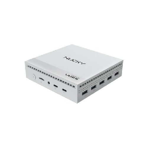 Yashi Nucky Ny290 Quadcore N100 8Gb Hd 256Gb Ssd Hdmi Fanless White Windows 11 Pro