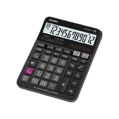 Casio DJ-120D Plus 12 Digit Desktop Calculator Black DJ-120DPLUS-W-EP