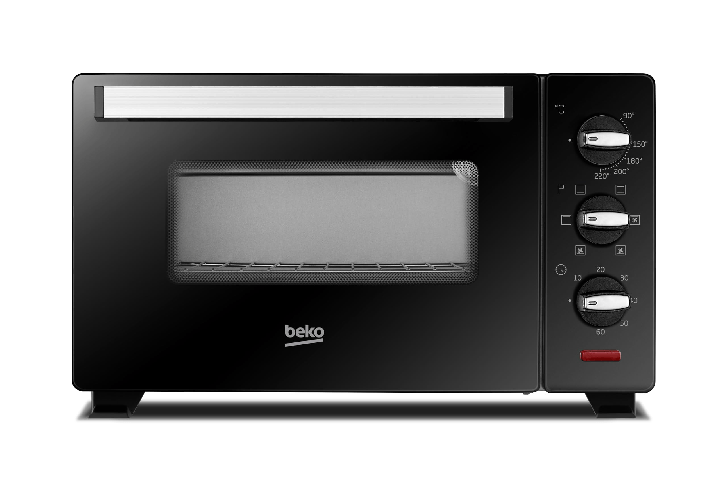 Beko BMOF19B Fornetto Elettrico Cottura Ventilata 19 Litri 1380 W 3 Funzioni Nero