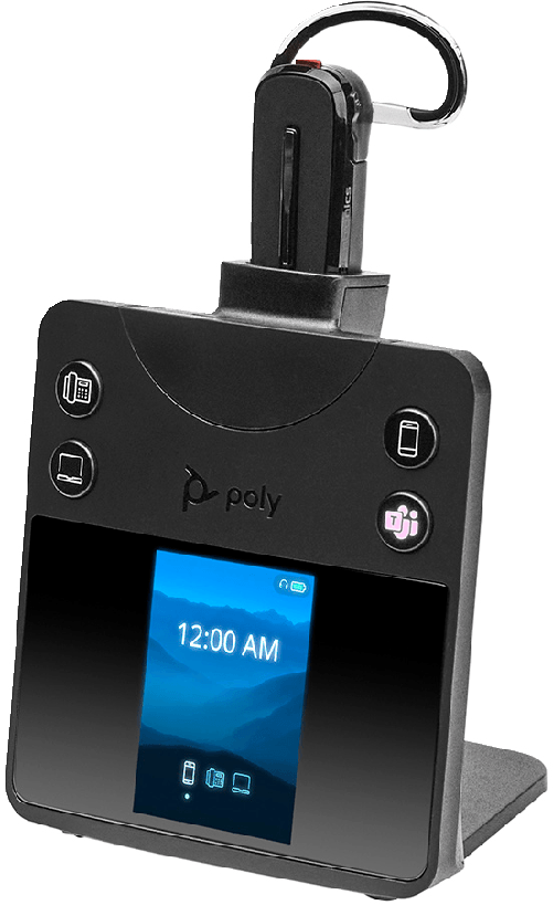 Hp POLY Cuffie convertibili per ufficio Savi 8445 DECT 1880-1900 MHz certificate per Microsoft Teams POLY Cuffie convertibili per ufficio Savi 8445 DE