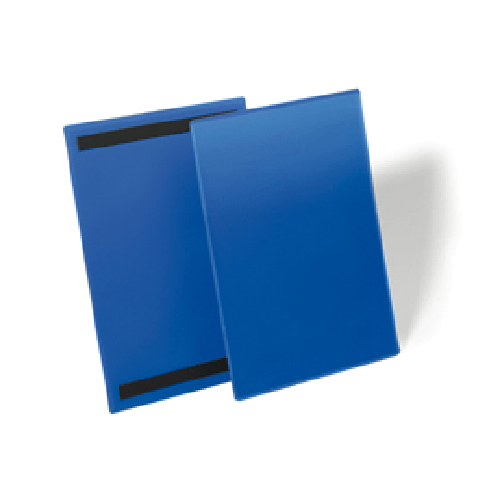 DURABLE 50 buste identificazione magnetiche 210x297mm (A4-VERT.) art.1744 Blu DURABLE Durable 174407 cornice magnetica