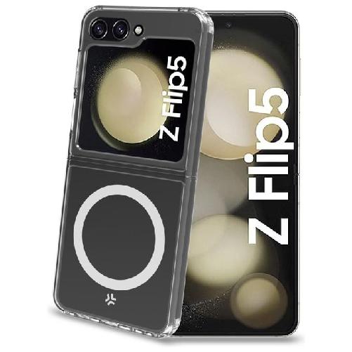 Celly Gel Skin Mag Cover per Samsung Z Flip 5