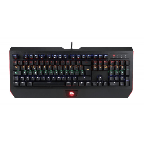 TALIUS TAL-RUNE tastiera USB QWERTY spagnola Nero, Rosso TALIUS TAL-RUNE tastiera USB QWERTY Spagnolo Nero, Rosso