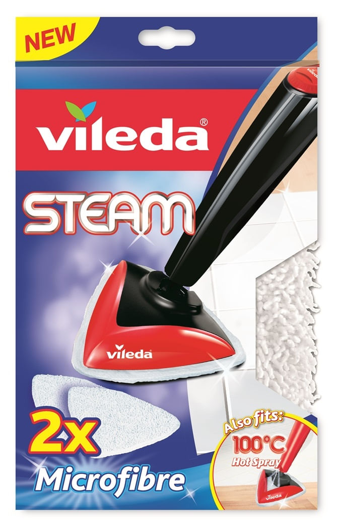 Vileda Panno Ricambio 100°C Hot Spray e Steam 2pz