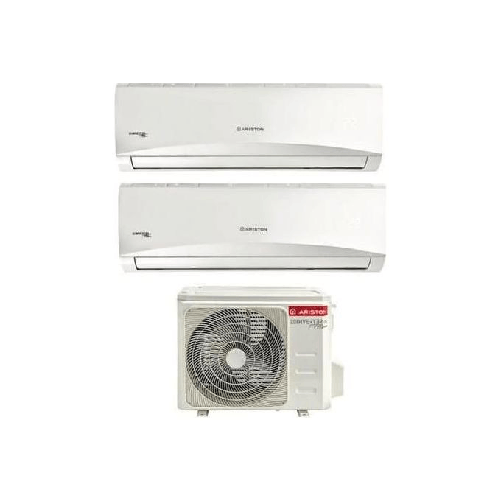 Condizionatore fisso dual Ariston Thermo Prios Mutlisplit 50 XD0 O Dua Ariston Thermo Condizionatore Fisso Dual Split Inverter Unita' esterna + 2 Unit