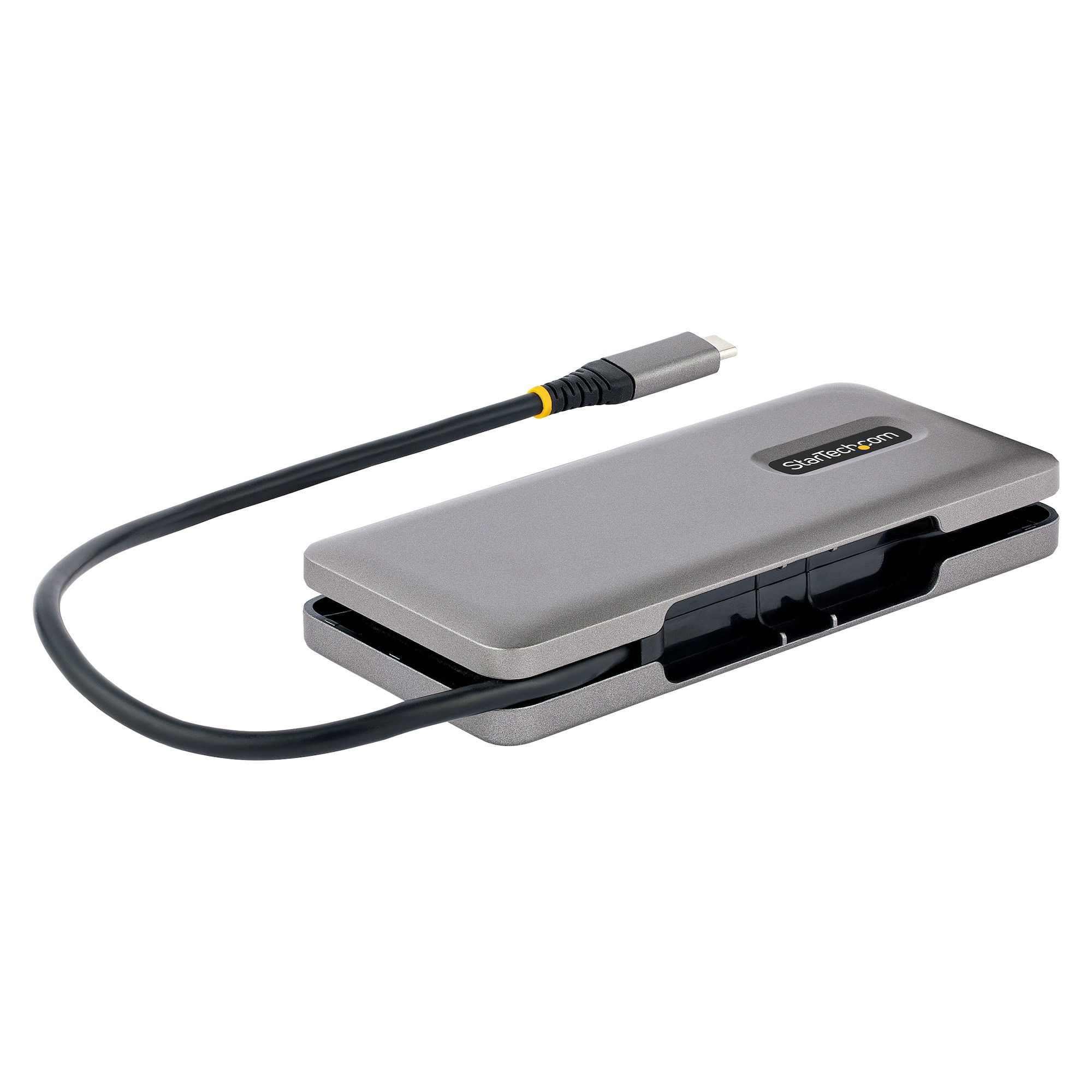 StarTech.com Hub USB-C a 4 porte - Multipresa USB Type-C Portatile con Power Delivery 100W Pass-Through