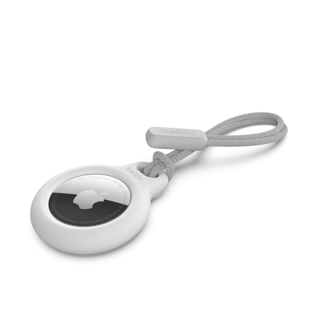 Belkin SECURE HOLDER AIRTAG CON LACCIO - BIANCO Belkin SECURE HOLDER AIRTAG CON LACCIO