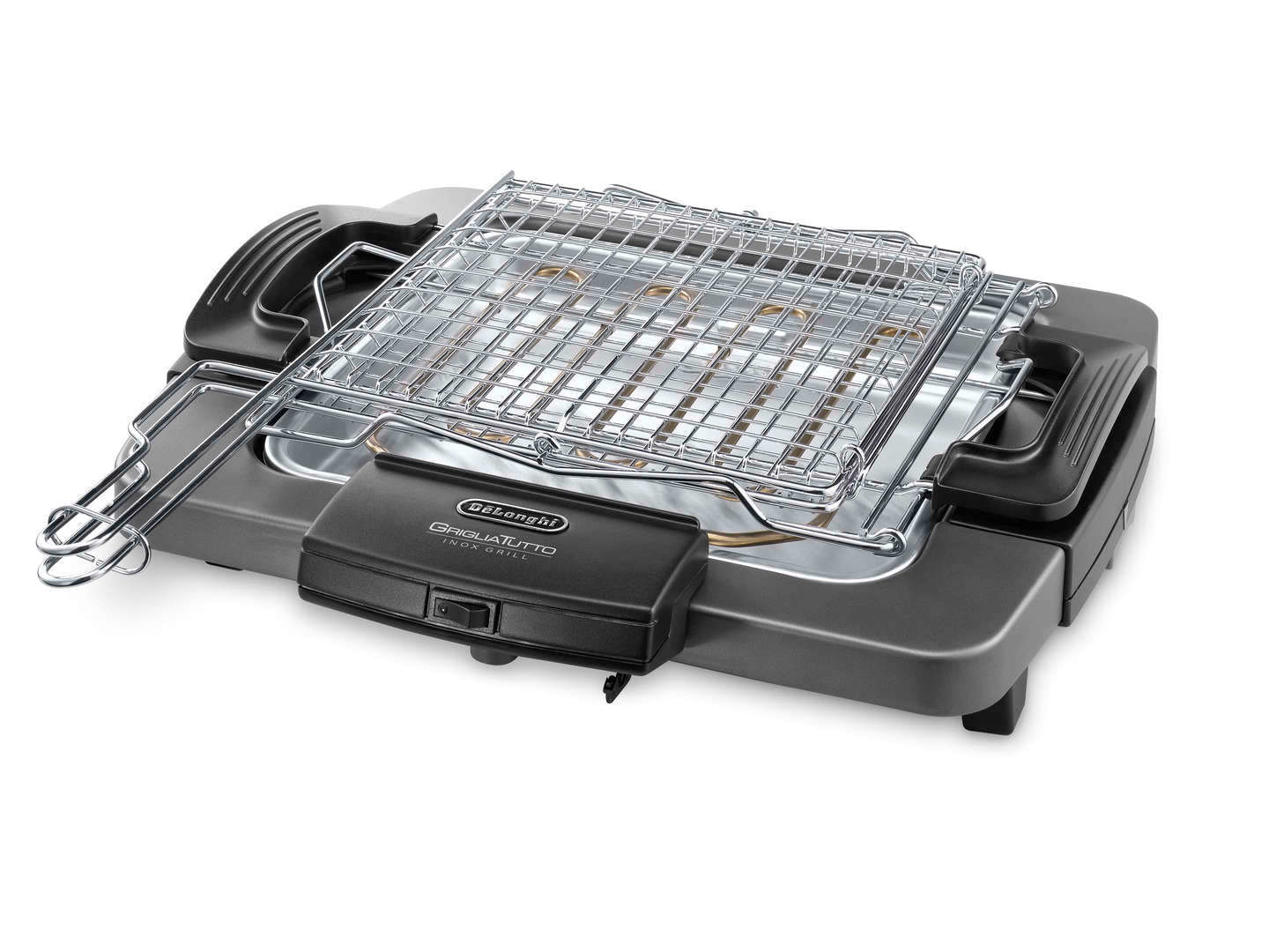 Delonghi De’Longhi BQ 60.X barbecue per l'aperto e bistecchiera Grill Da tavolo Elettrico Nero De’Longhi BQ 60.X barbecue per l'aperto e bistecchiera