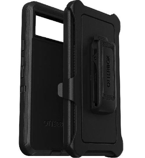 OtterBox Defender Series - Cover per cellulare - robusta - policarbonato, gomma sintetica - nero - per Google Pixel 8
