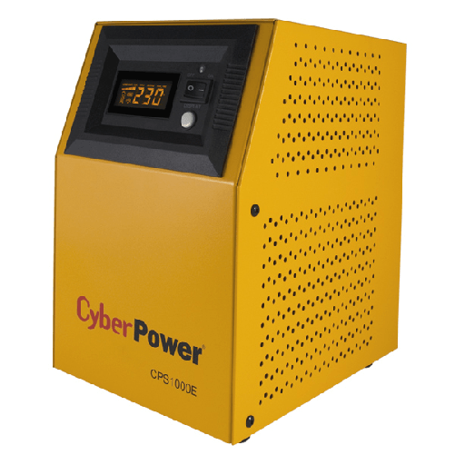 CyberPower CPS1000E gruppo di continuità (UPS) Doppia conversione (online) 1 kVA 700 W 2 presa(e