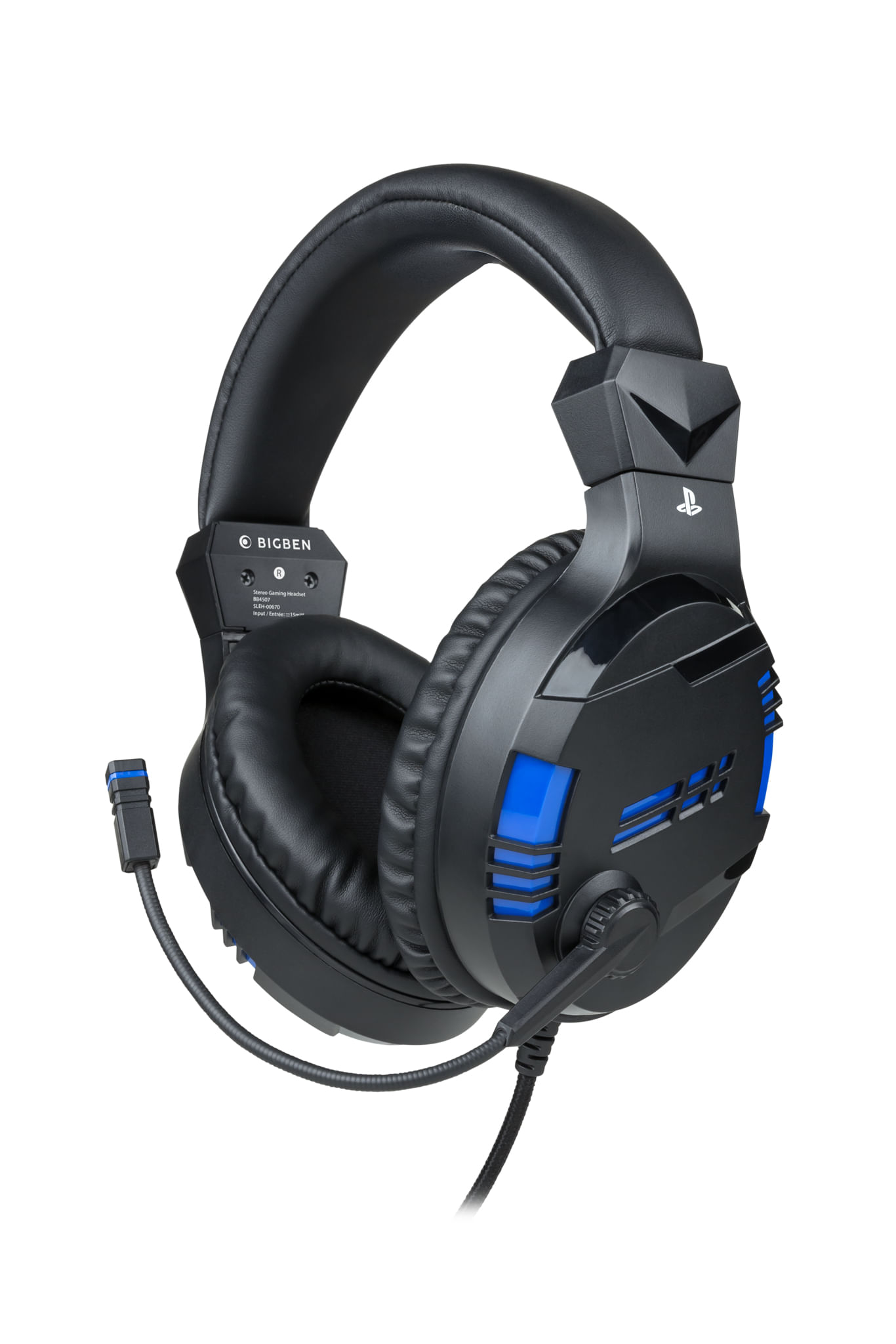 Big Ben Bigben Interactive PS4OFHEADSETV3 cuffia e auricolare Cablato A Padiglione Gaming Nero, Blu Bigben Interactive PS4OFHEADSETV3 cuffia e auricol
