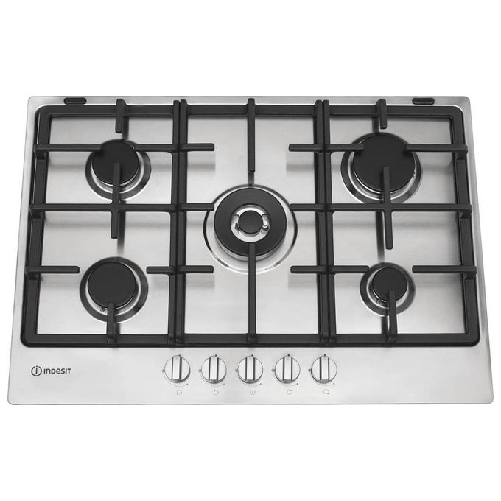 Indesit THP 751 W/IX/I IT: Piano Cottura a Gas Elegante