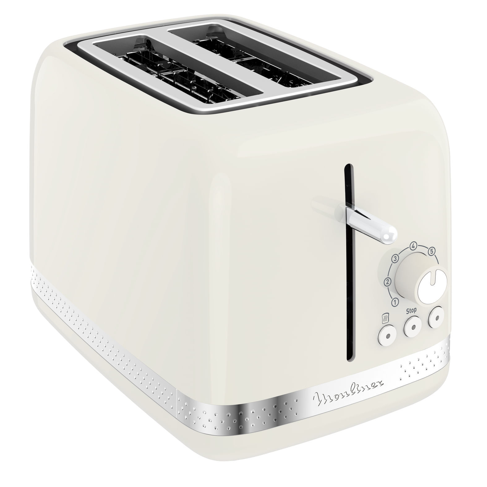 Moulinex Lt300 Toaster Soleil Tostapane 7 Livelli di Doratura Avorio Moulinex LT300 TOSTAPANE SOLEIL