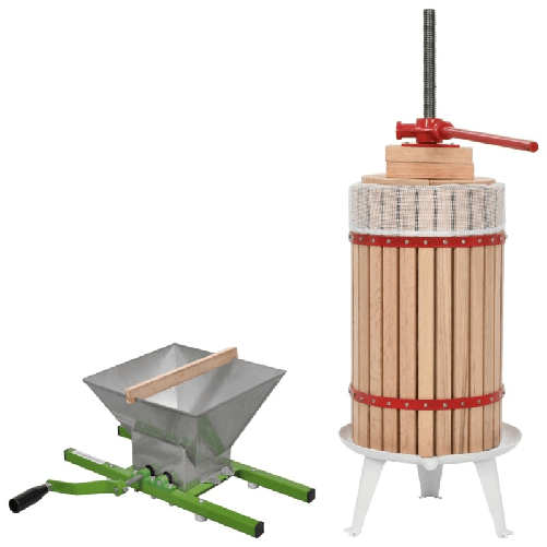 Set Frantoio e Pressa per Frutta e Vino 2 pz