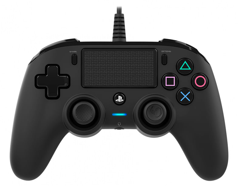 NACON PS4OFCPADBLACK periferica di gioco Nero USB Gamepad Analogico/Digitale PC, PlayStation 4