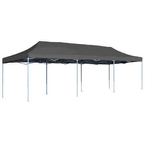vidaXL Tenda Pieghevole Pop-Up 3x9 m Antracite