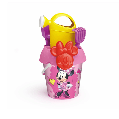 Adriatic Set Sabbia Secchiello con Innaffiatoio Minnie CIAO Secchiello e Attrezzi Mare Minnie