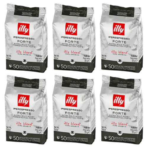 caffe' illy iperespresso 300 capsule per uso professionale miscela forte