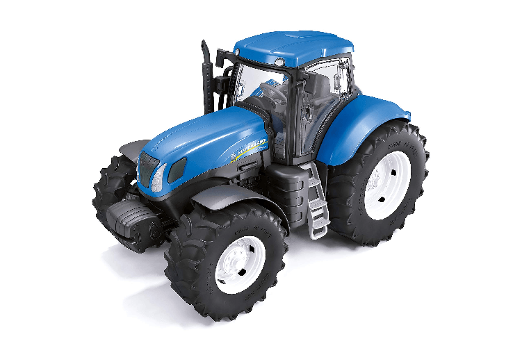 Adriatic S.R.L ADRIATIC Trattore New Holland 0682 Gioco In Plastica Estivo Estate Giocattolo 657, Multicolore, unisex, 820210