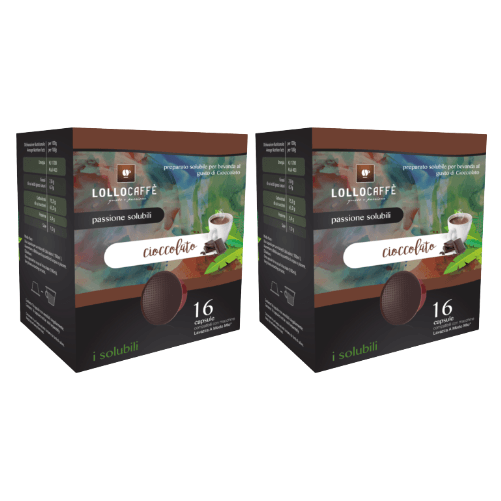 Lollo caffe cioccolato compatibile con lavazza a modo mio da 32 capsule