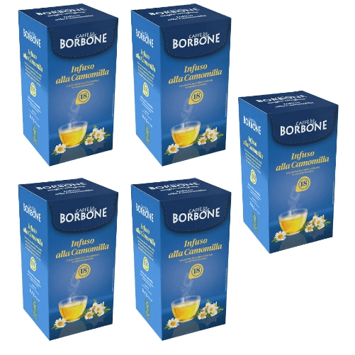 Caffe' borbone camomilla 90 cialde in filtro carta 44 mm