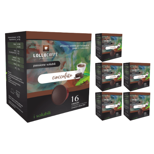 Lollo caffe cioccolato compatibile con lavazza a modo mio da 96 capsule