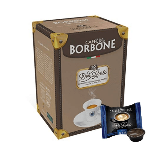 Borbone don carlo 150 capsule miscela blu compatibile lavazza a modio mio