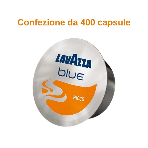 Caffe' lavazza blue ricco 400 capsule