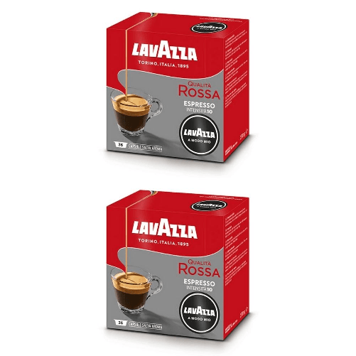 caffe' lavazza a modo mio qualita' rossa 72 capsule