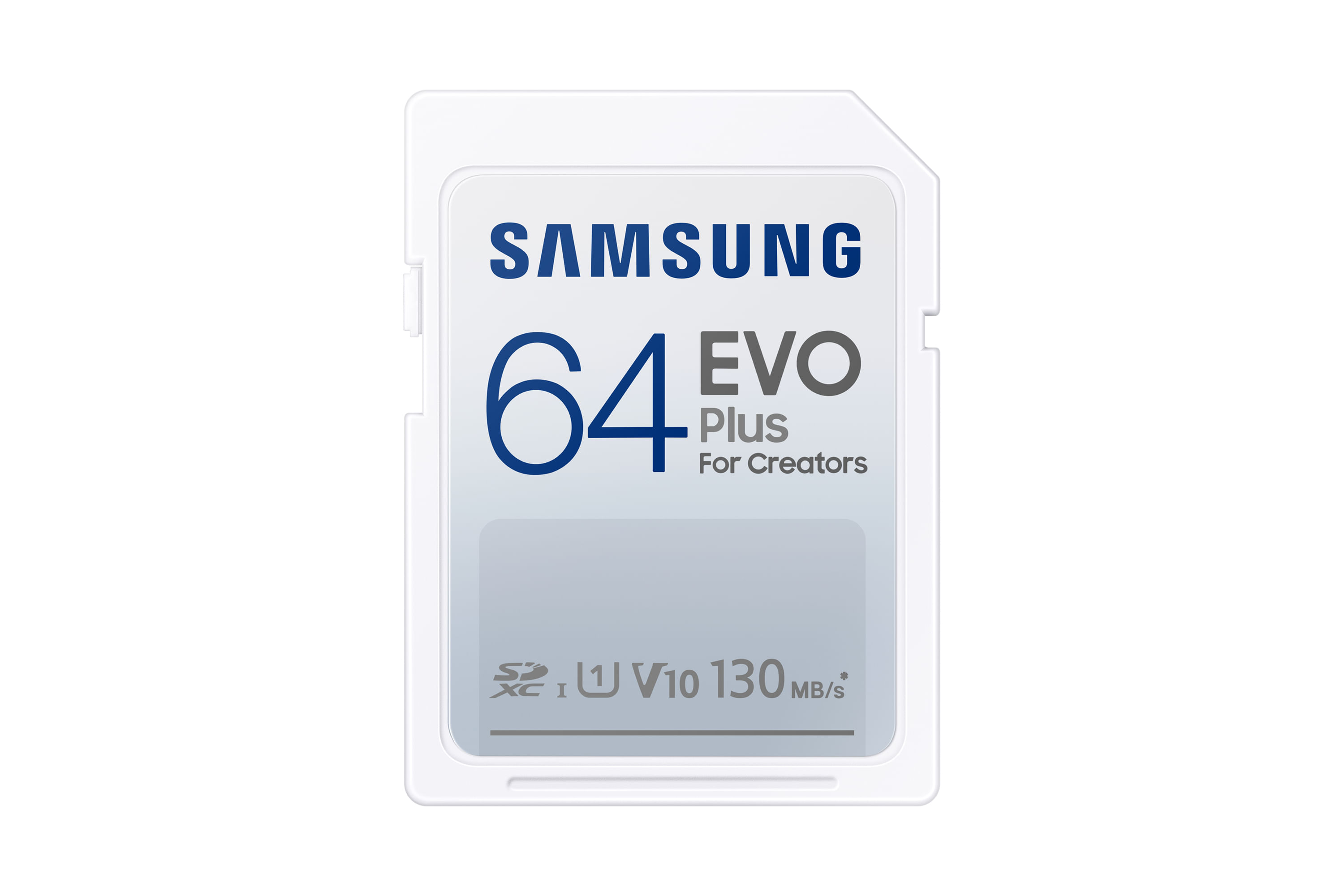 Samsung Memorie EVO Plus Scheda SD da 64 GB UHS-I U1 fino a 130 MB-s Samsung EVO Plus 64 GB SDXC UHS-I
