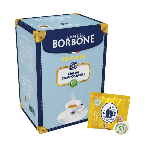 Caffe' borbone miscela oro 300 cialde compostabili
