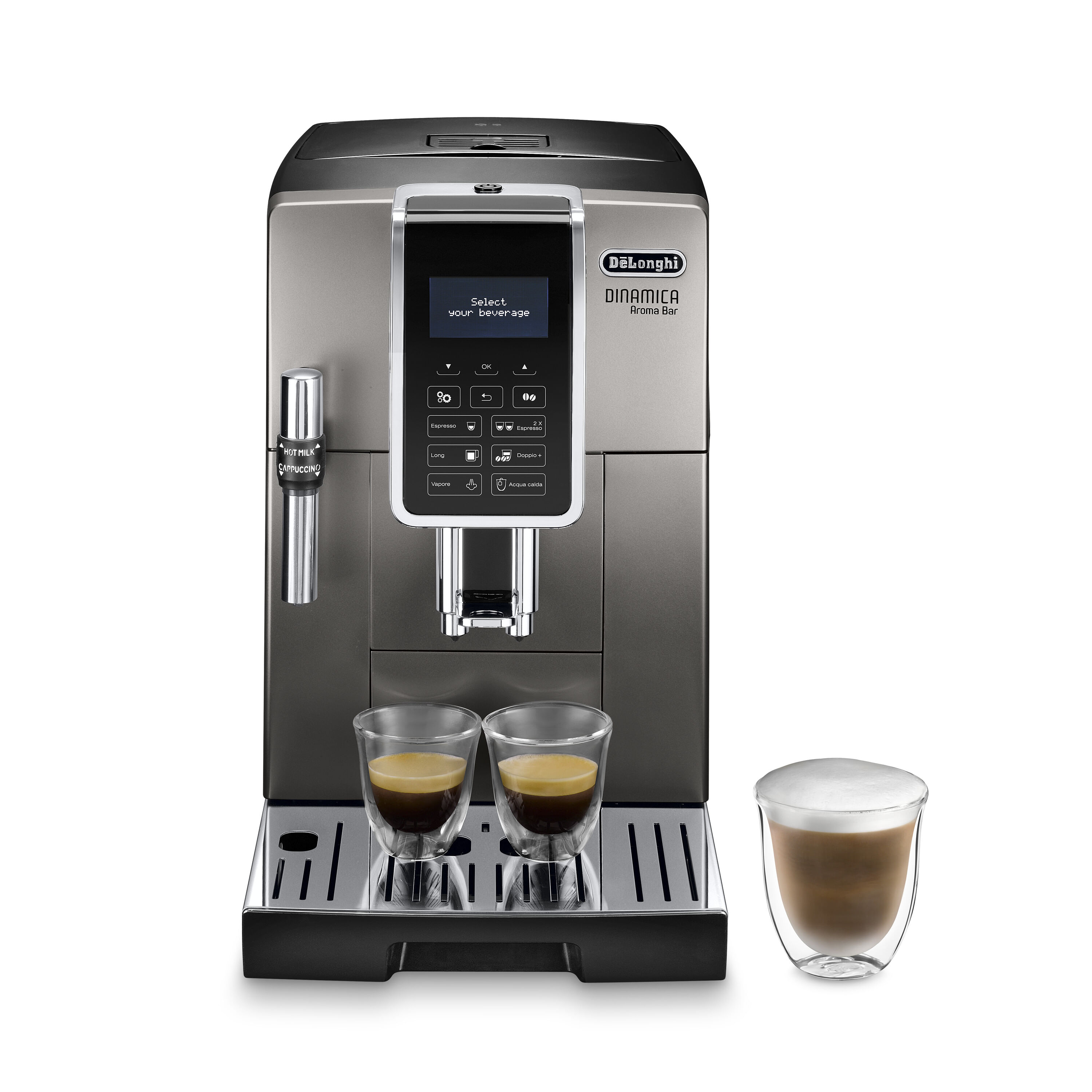 Delonghi De’Longhi Dinamica Ecam Dinamica Aroma Bar ECAM359.37 De’Longhi Dinamica Ecam Dinamica Aroma Bar ECAM359.37.TB Automatica Macchina per espres
