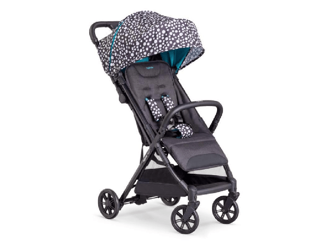 Inglesina Quid² Passeggino con set da viaggio 1 seduta(e) Nero, Blu, Bianco Inglesina Passeggino 4 Ruote Quid2 Dots Black