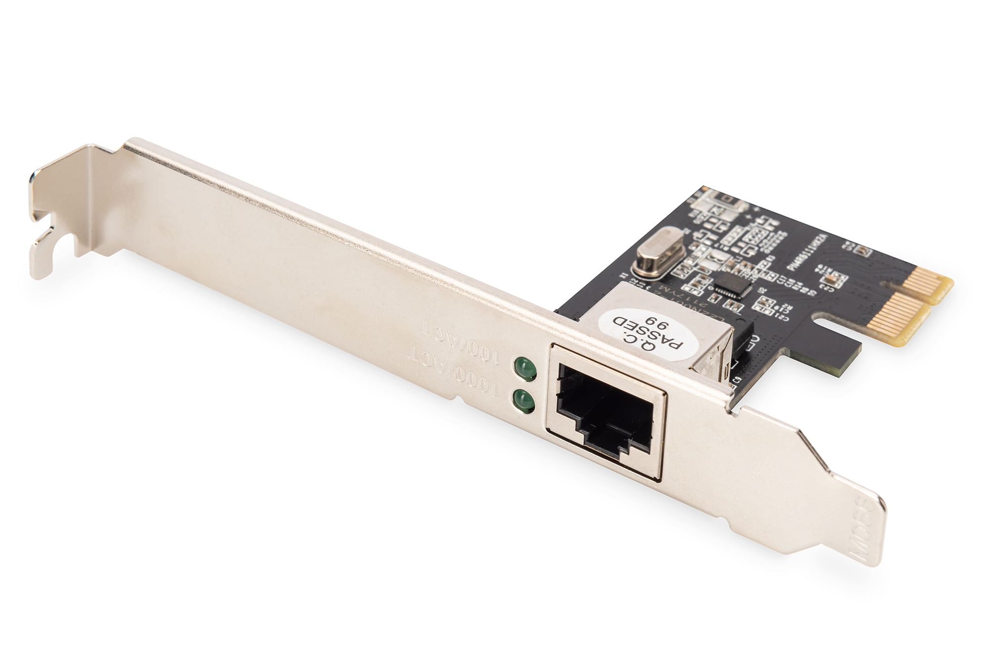 Digitus Scheda Di Rete Pci-Express Gigabit Ethernet Digitus Con Staffa Low Profile Digitus Scheda di rete express PCI ethernet Gigabit