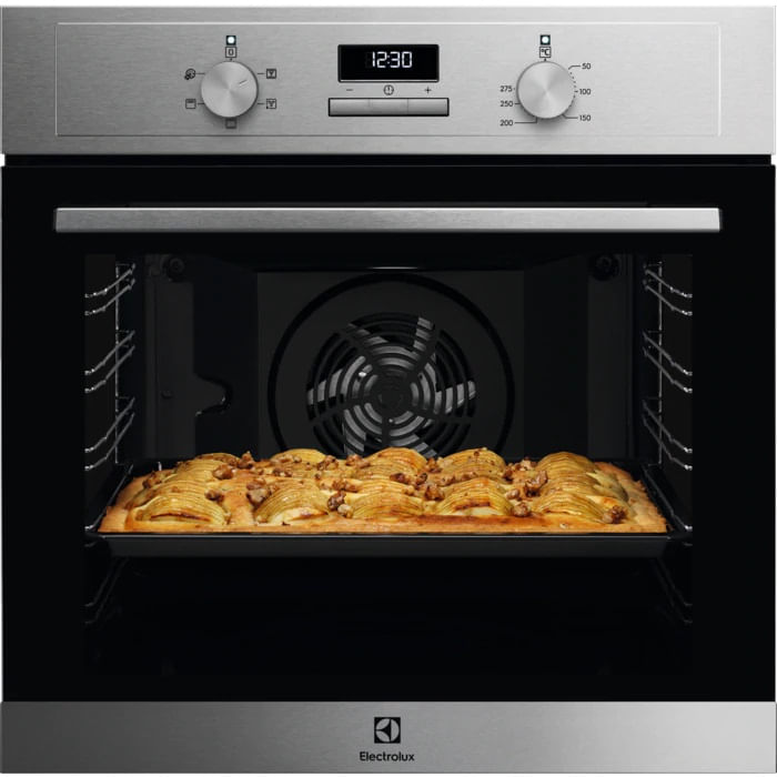 Electrolux Forno Elettrico Ventilato Electrolux EOH3H00X 60 cm Inox Electrolux EOH3H00X 72 L 2960 W Acciaio inox
