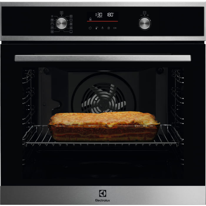 Electrolux EOF6P46WX Forno SERIE 600 SurroundCook Black e Silver Classe A+ Electrolux EOF6P46X 72 L Acciaio inox
