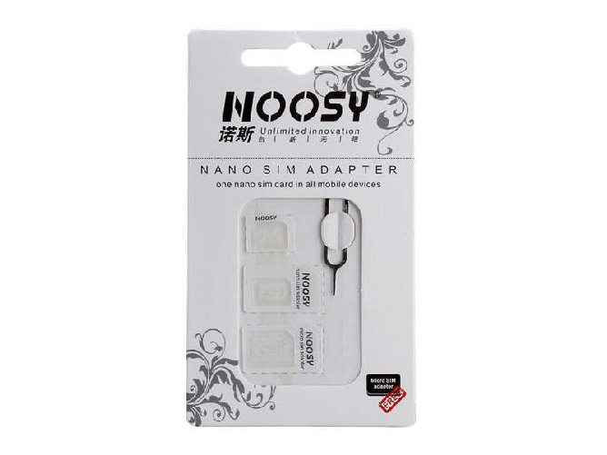 Kit adattatore Noosy Nano SIM (confezione da 3)