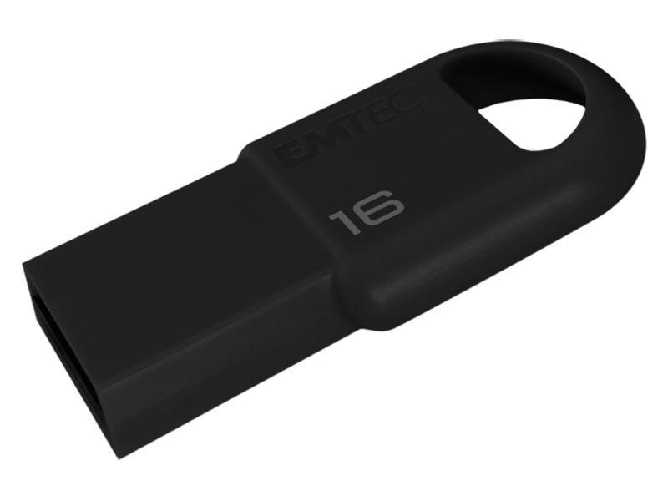 Chiavetta USB 16GB EMTEC D250 Mini (Nero)