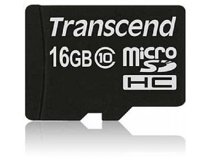 Transcend TS16GUSDC10 memoria flash 16 GB MicroSDHC NAND Classe 10