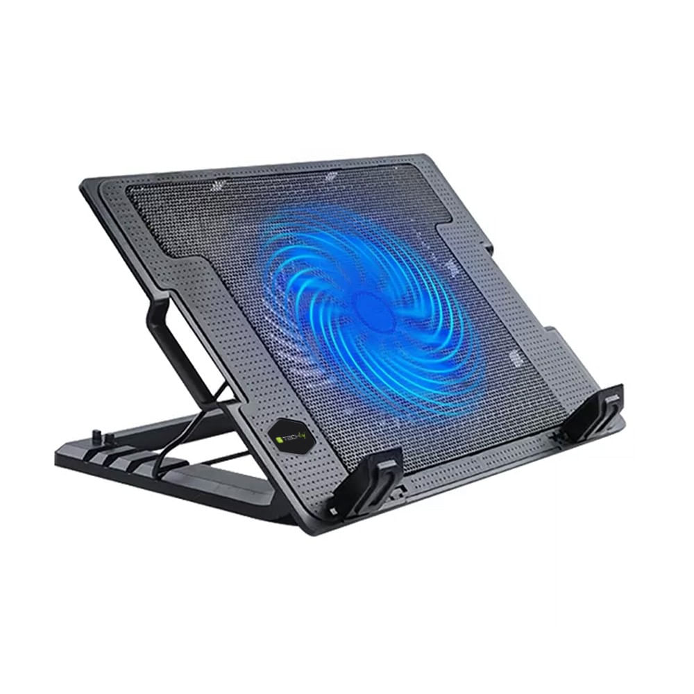 Techly Supporto per Notebook Fino a 17,3'' con Sistema di Raffreddamento Techly Supporto per notebook fino a 17.3" con sistema di raffreddamento