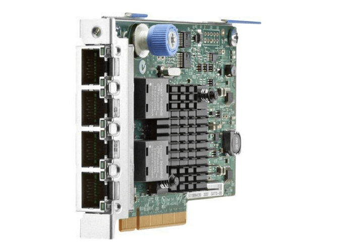 Hewlett-Packard Enterprise Adattatore di rete Ethernet HPE 665240-B21 (4 porte, 1GB-RJ-45, I350-T4V2, Flexiblelom)