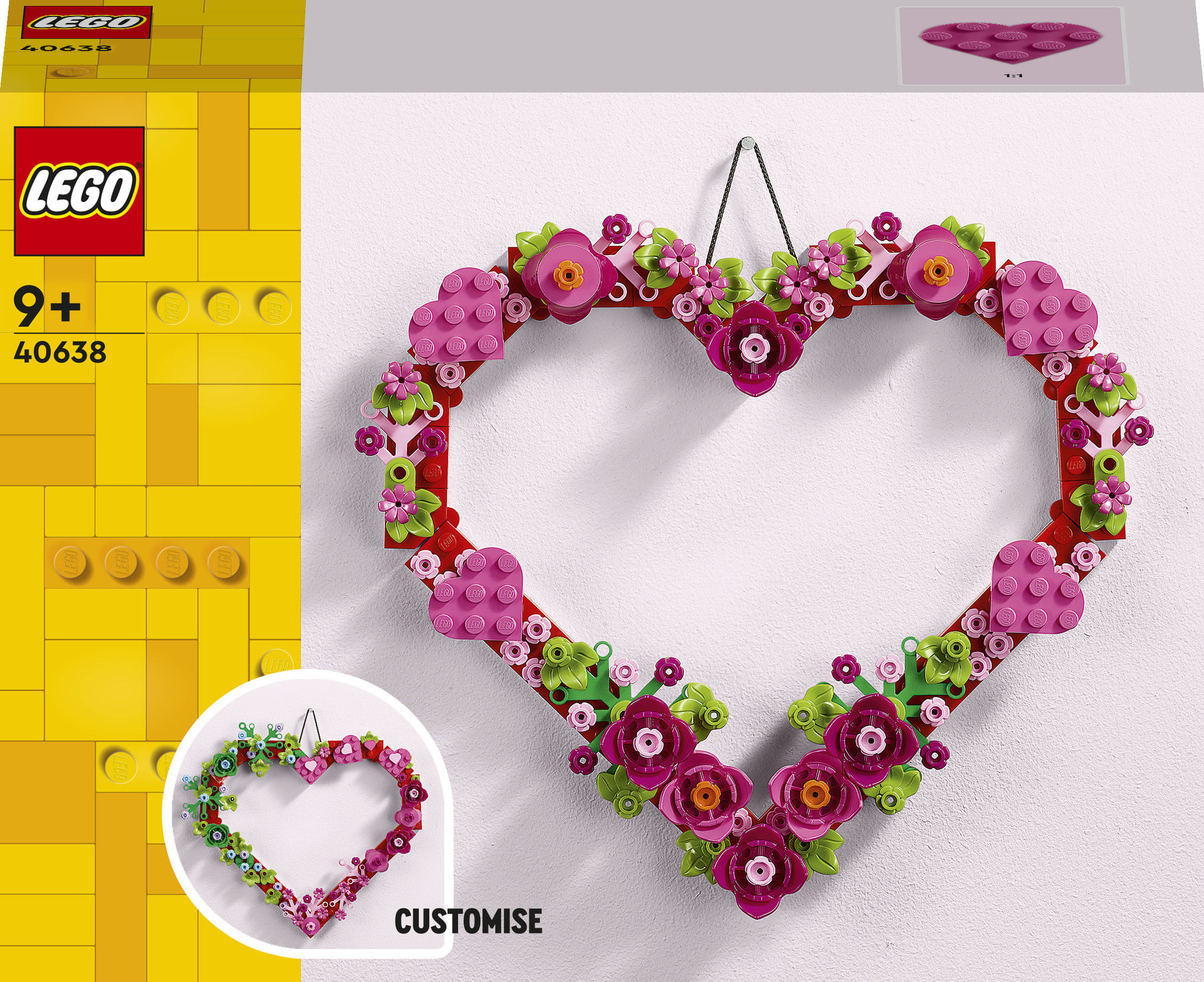 LEGO Cuore ornamentale