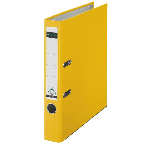 Leitz 180° Plastic Lever Arch File raccoglitore ad anelli A4 Giallo