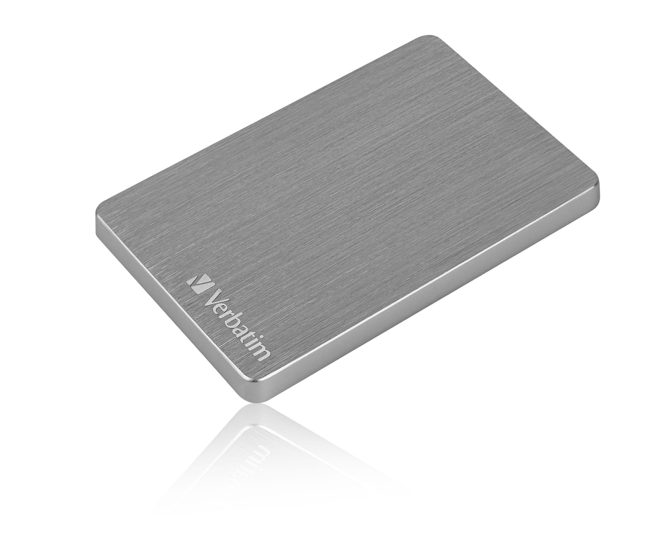 Verbatim Disco rigido portatile Store 'n' Go ALU Slim da 2 TB Grigio Siderale