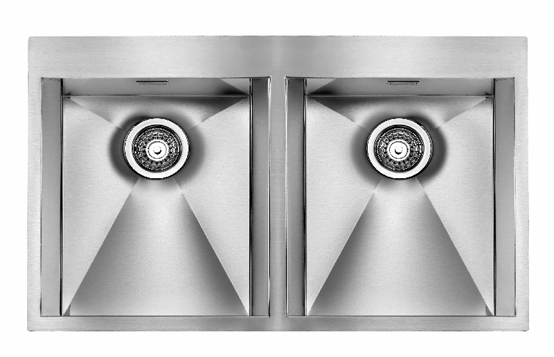 CM 015225XCSSP Lavello IX Focus Mix 3'' 87,5X50X19 2 Vasche